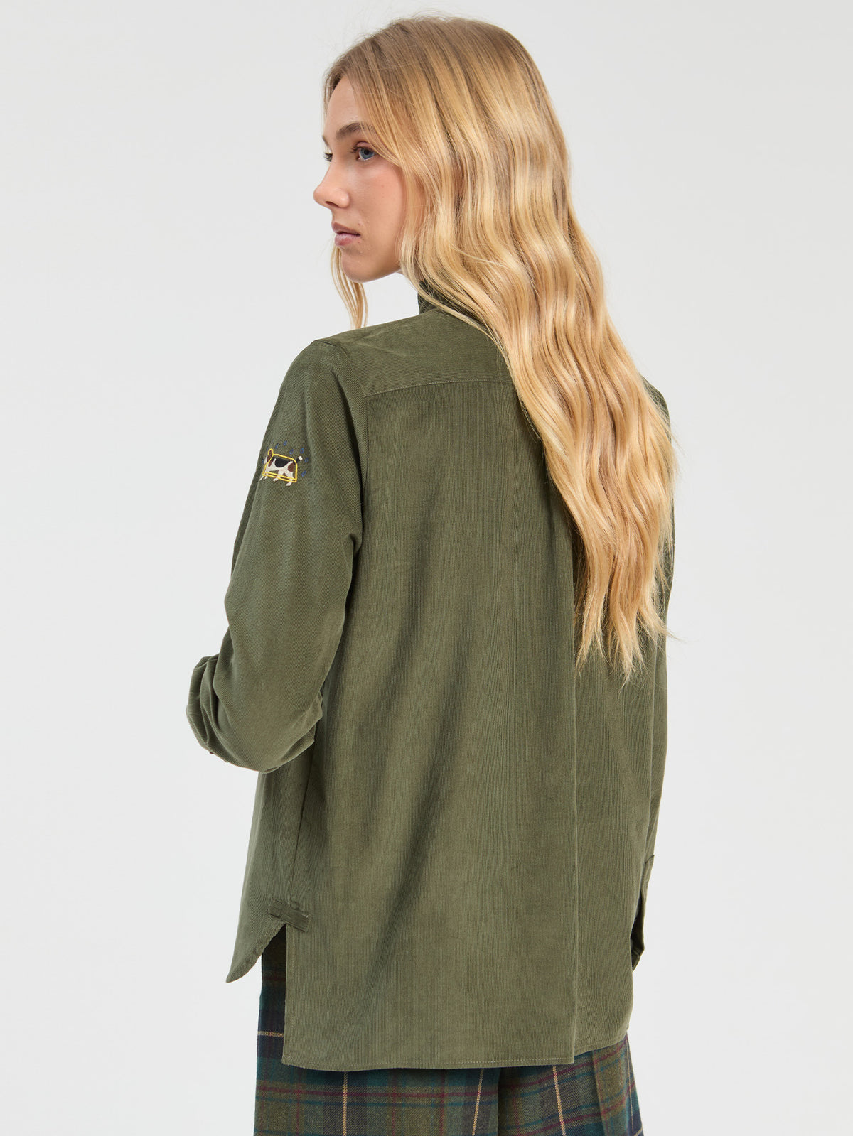 VILAGALLO - ANDY EMBROIDERED BLOUSE