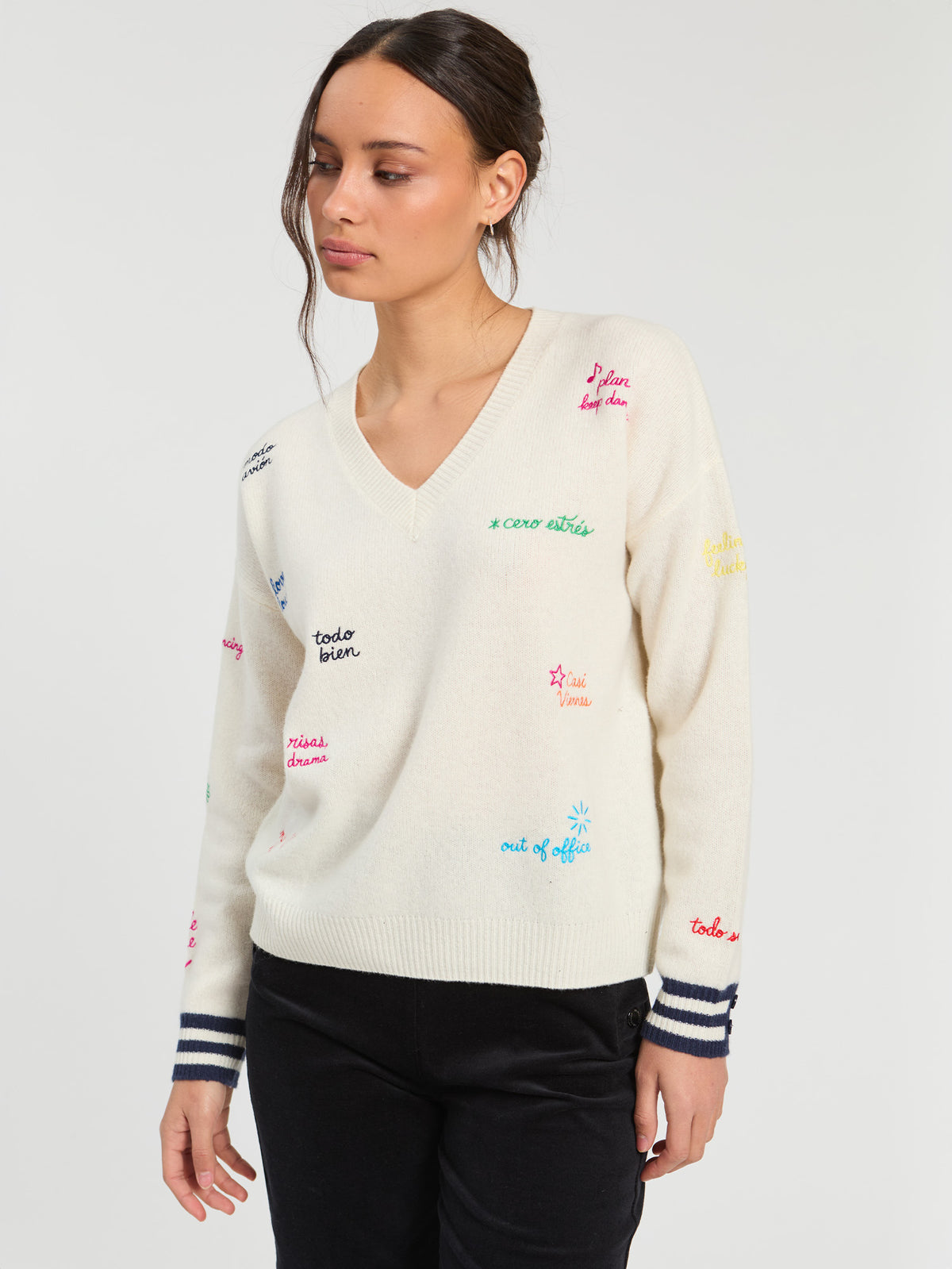 VILAGALLO - JERSEY PALABRAS SWEATER