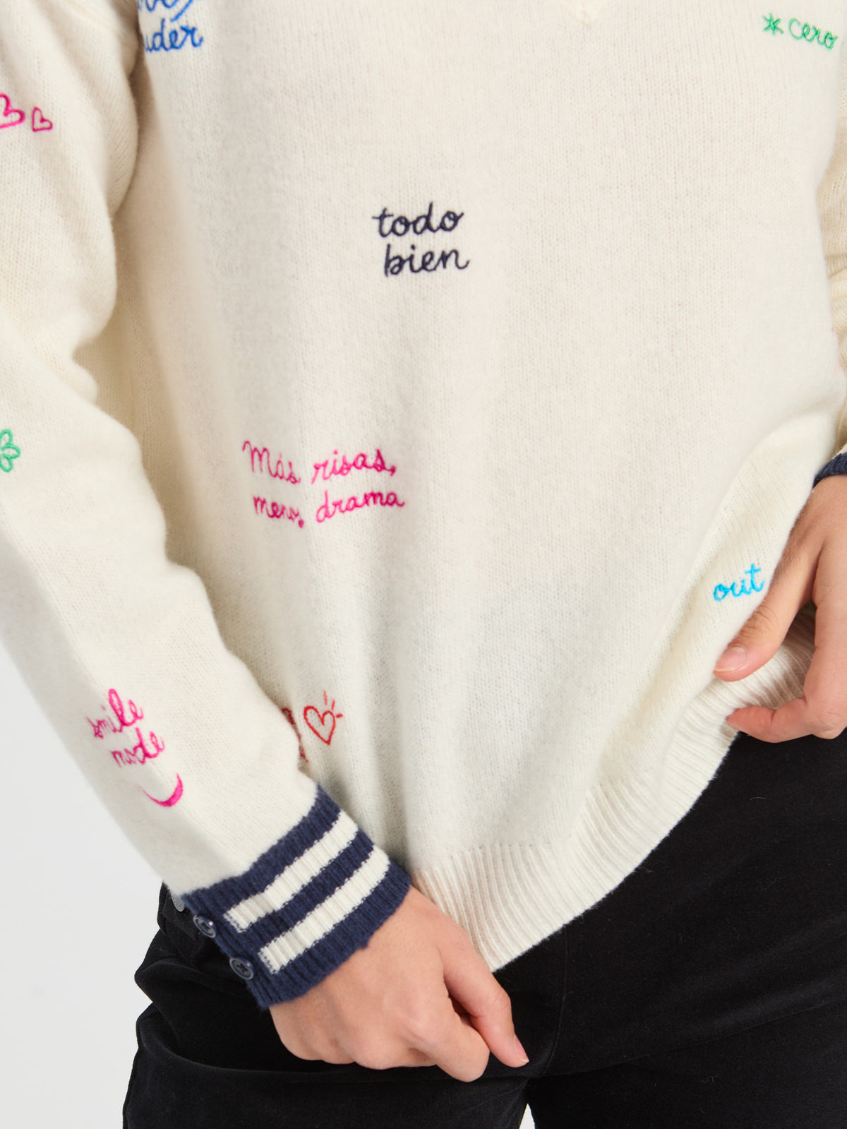 VILAGALLO - JERSEY PALABRAS SWEATER