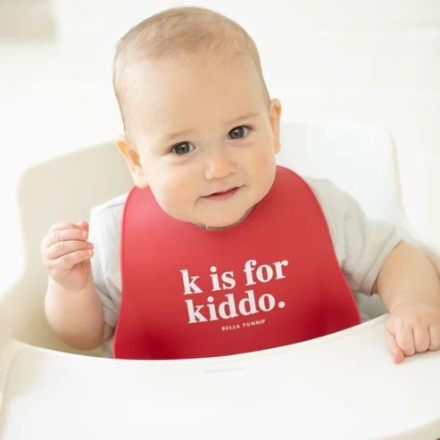 BELLA TUNNO- K IS FOR KIDDO WONDER BIB 