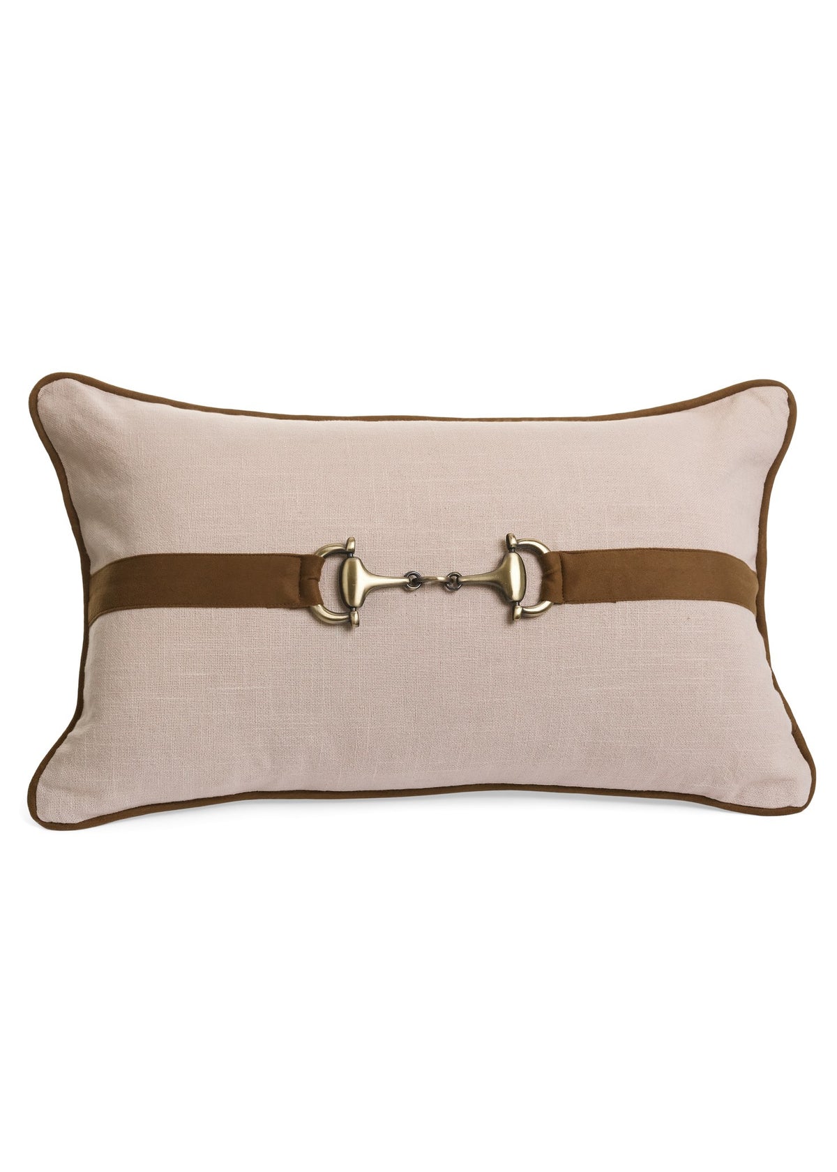 ADV - CUSHION 12x20 HORSE BIT PILLOW