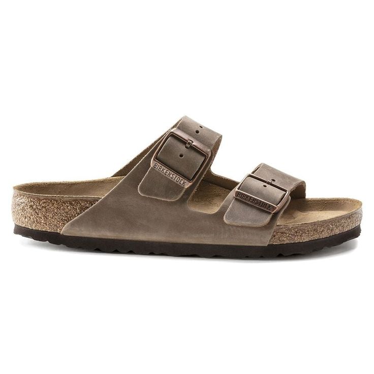 BIRKENSTOCK- ARIZONA OILED LEATHER SANDAL