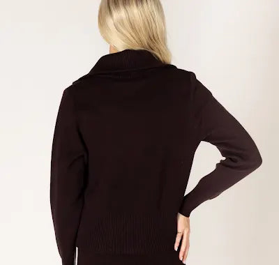 LYLA & LUXE - WEST ESSENTIALS ZIP CARDI