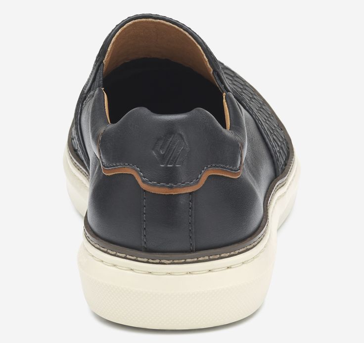 JOHNSTON & MURPHY- Men's McGuffey 2 Woven Slip-On Shoe