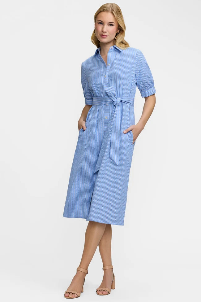FOXCROFT - WOMEN'S ESTHER ELBOW SLEEVE DRESS