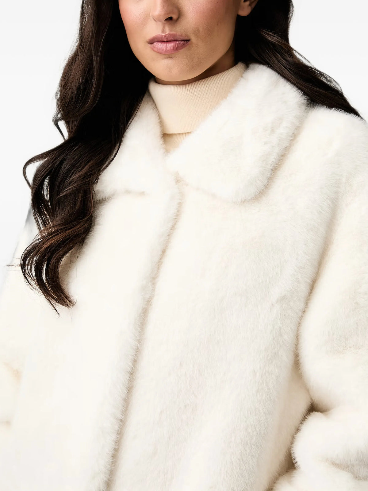 SILVIAN HEACH - WOMEN'S LONG FUR COAT