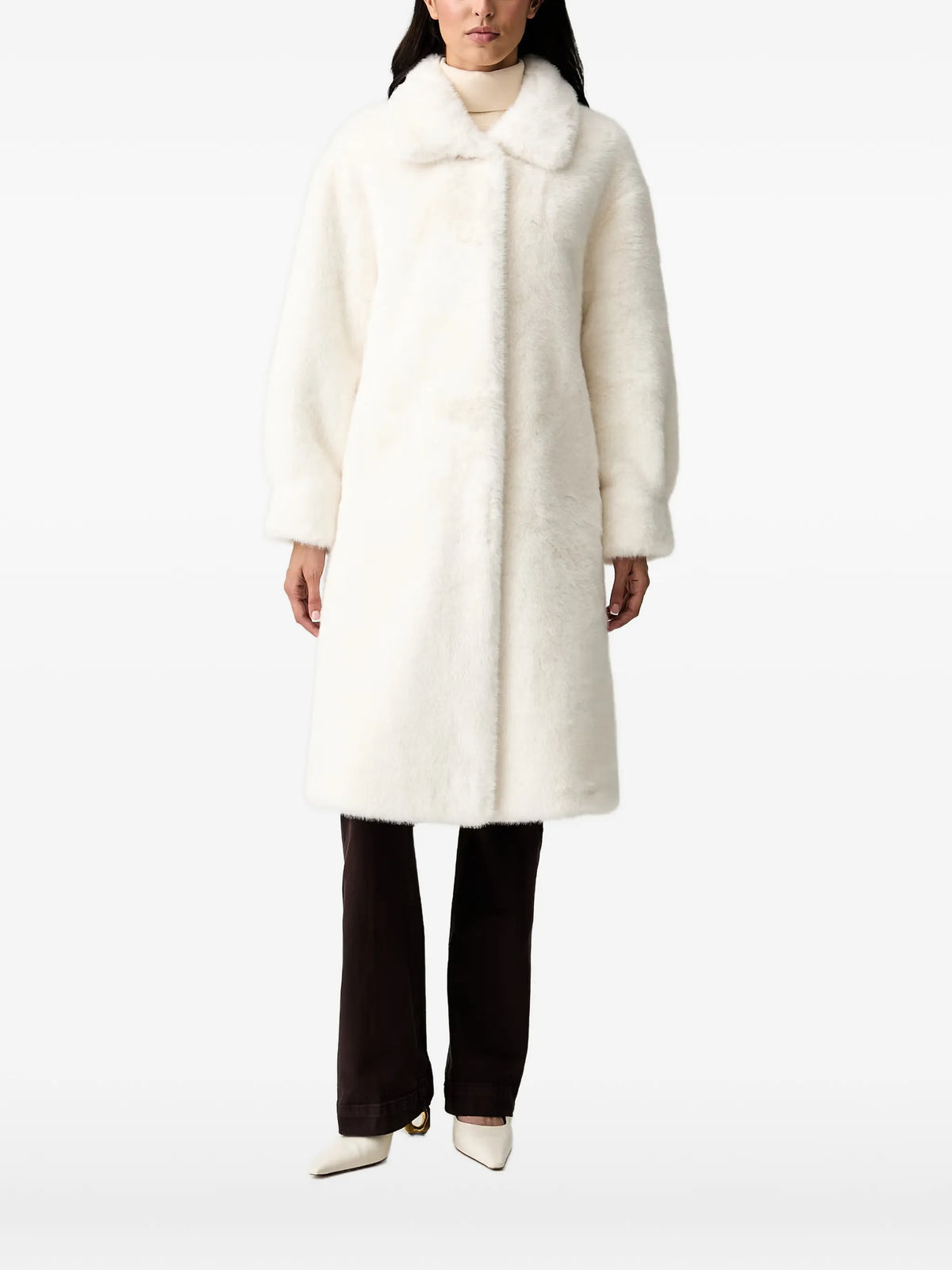 SILVIAN HEACH - WOMEN'S LONG FUR COAT