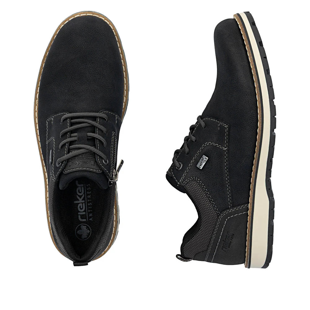 RIEKER- MEN'S ZIPPER LACE SHOE 38406-00