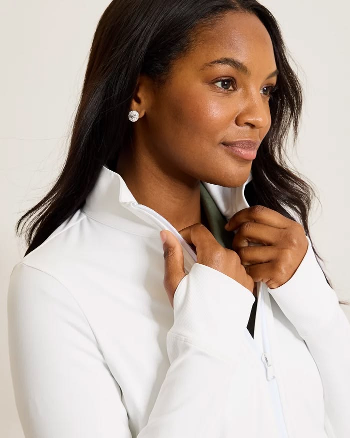 TOMMY BAHAMA - ABBY RIB FULL ZIP