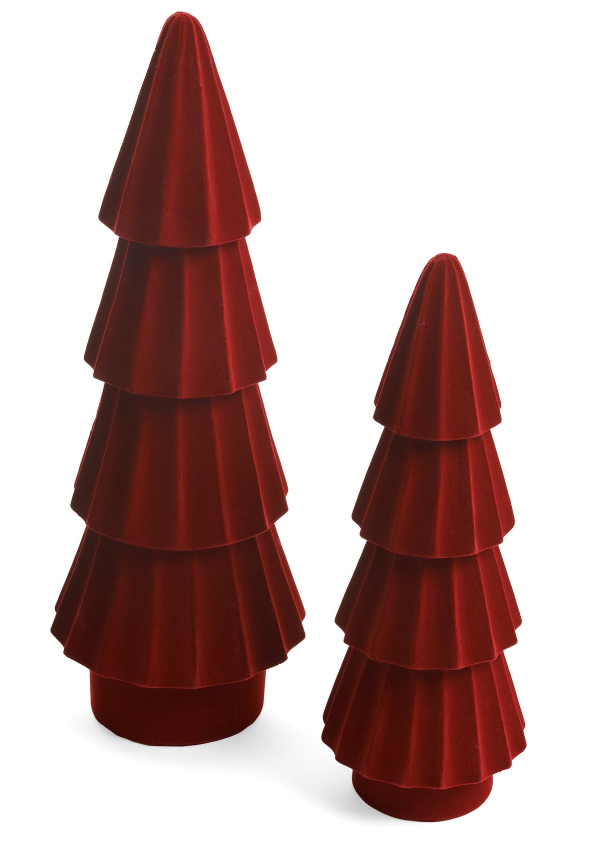 ADV - DECO TREE SM RESIN/VELVET RED 4