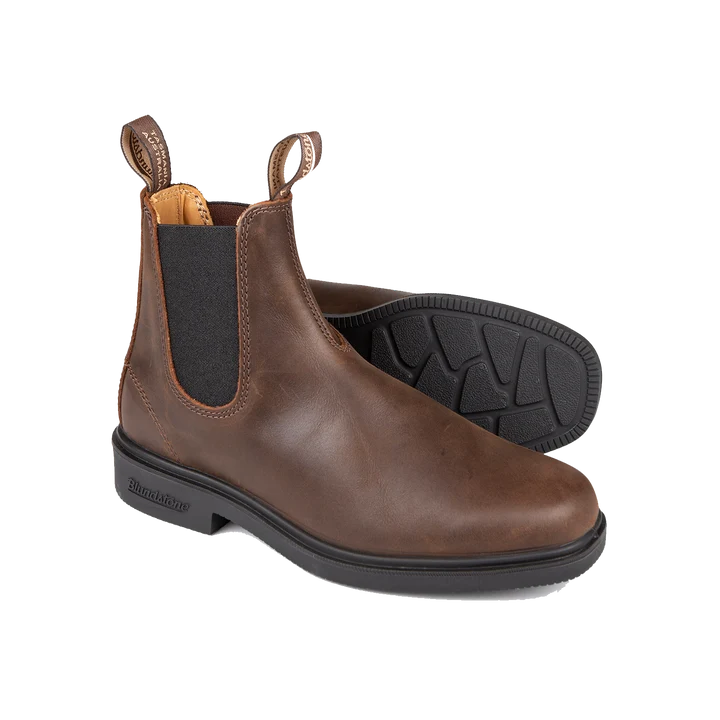 BLUNDSTONE - MEN'S CHISEL TOE ANTIQUE BROWN BOOT