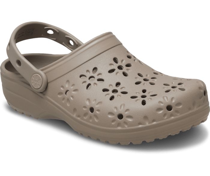 CROCS- FLORAL CUT-OUT CLOG