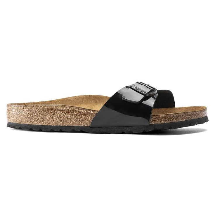 BIRKENSTOCK- MADRID BIRKO-FLOR PATENT SANDAL