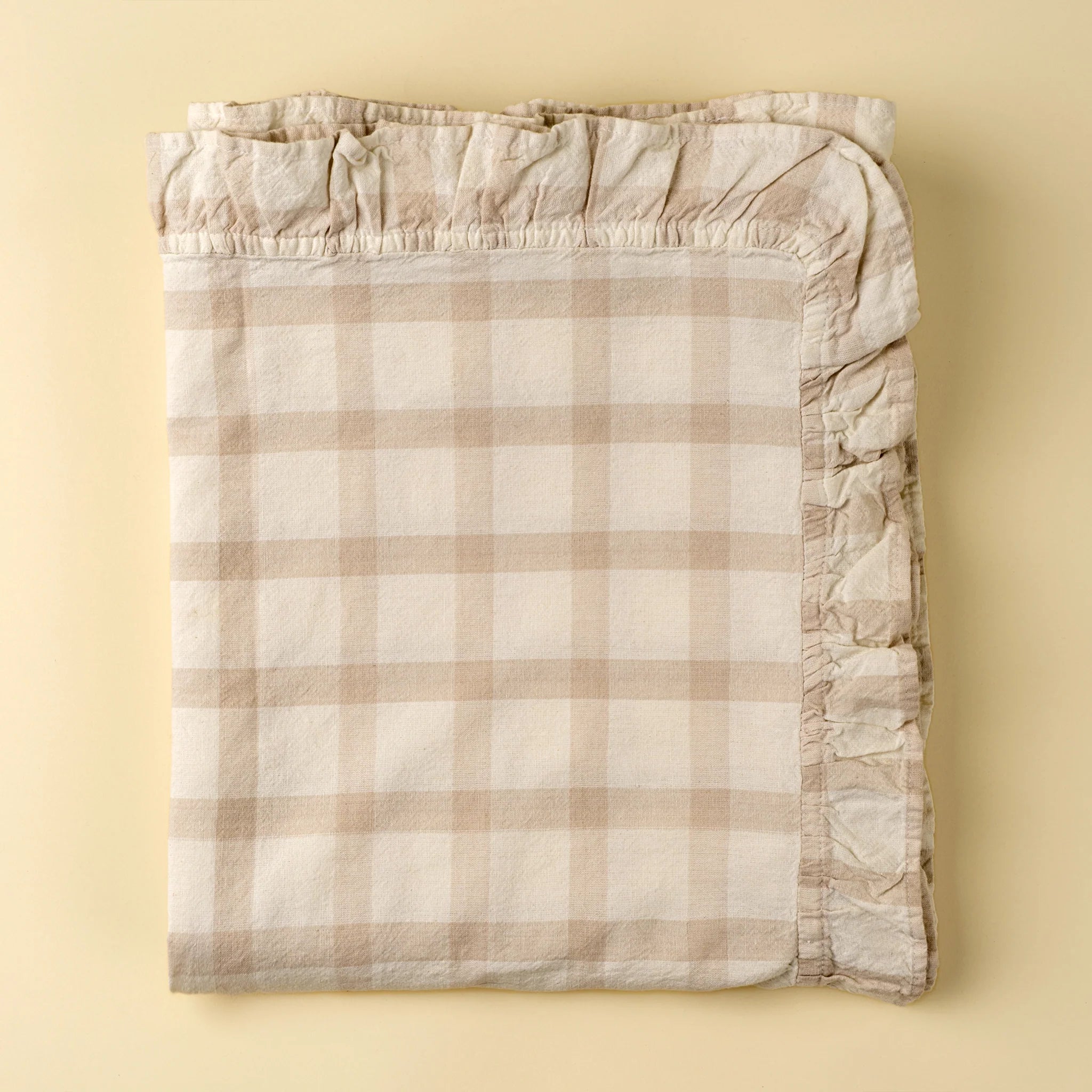 INDABA - SOMERSET RUFFLE TABLECLOTH
