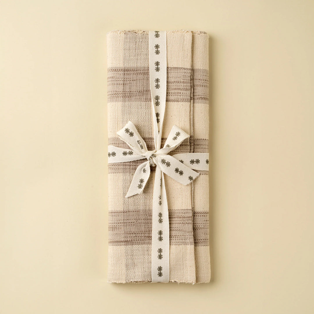 INDABA - GRACE GINGHAM TABLE RUNNER 108"L