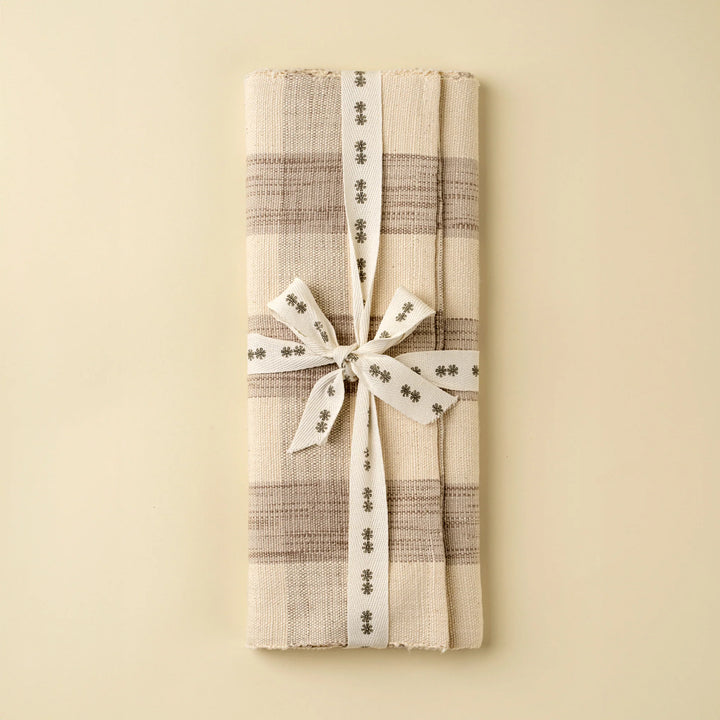 INDABA - GRACE GINGHAM TABLE RUNNER 108"L