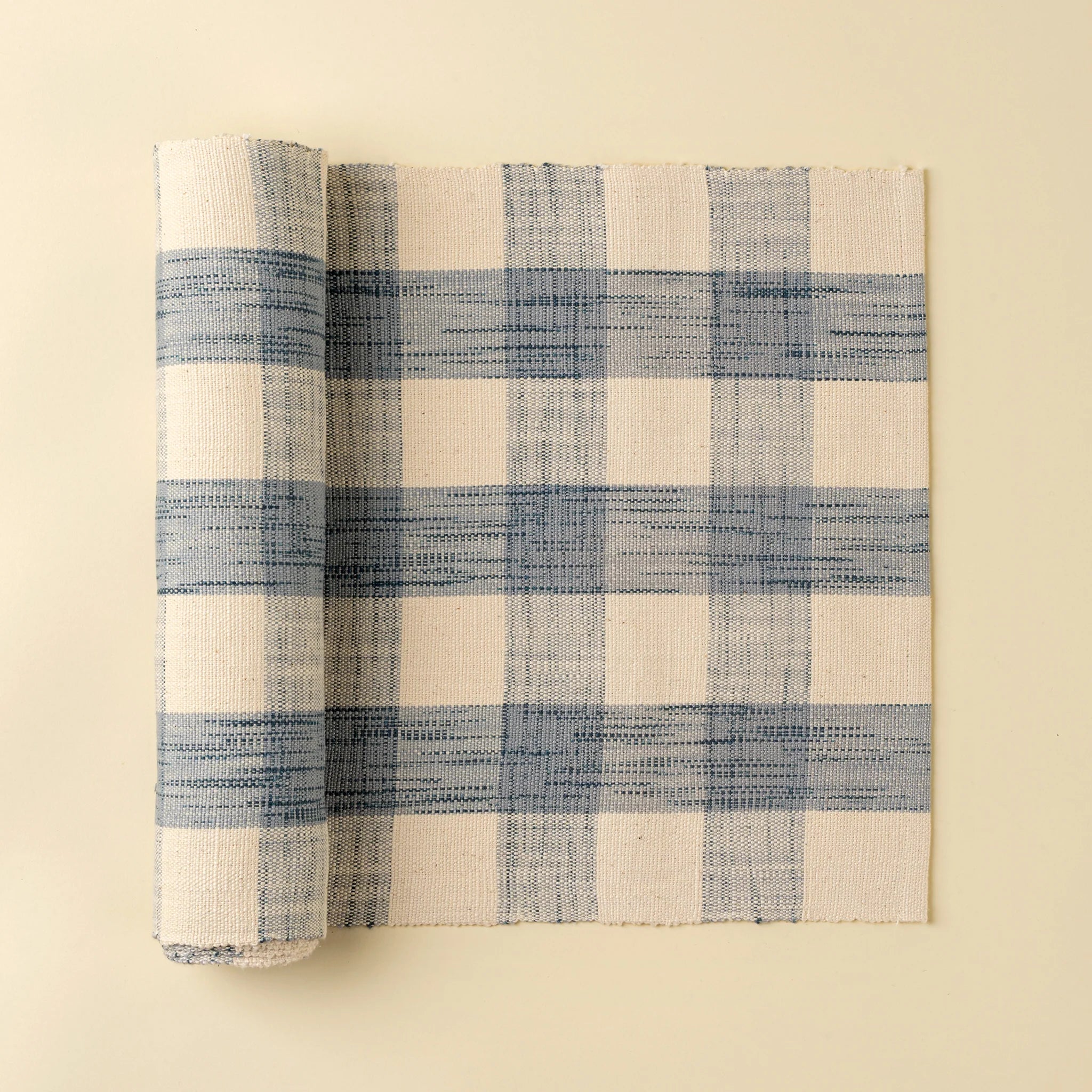 INDABA - GRACE GINGHAM TABLE RUNNER 108"L