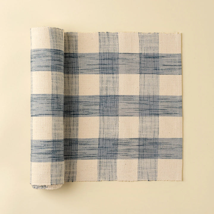 INDABA - GRACE GINGHAM TABLE RUNNER 108"L