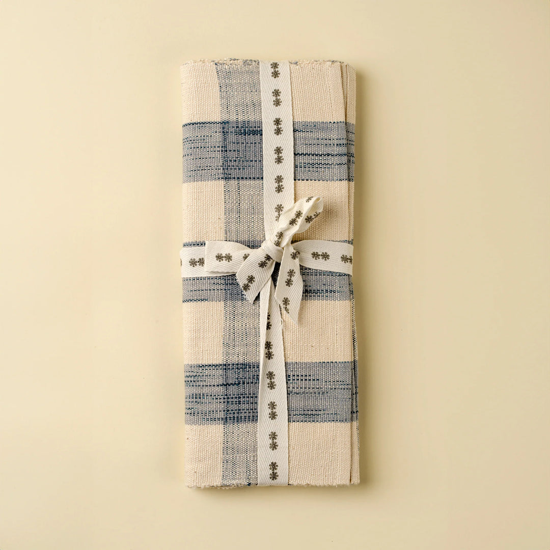 INDABA - GRACE GINGHAM TABLE RUNNER 108"L