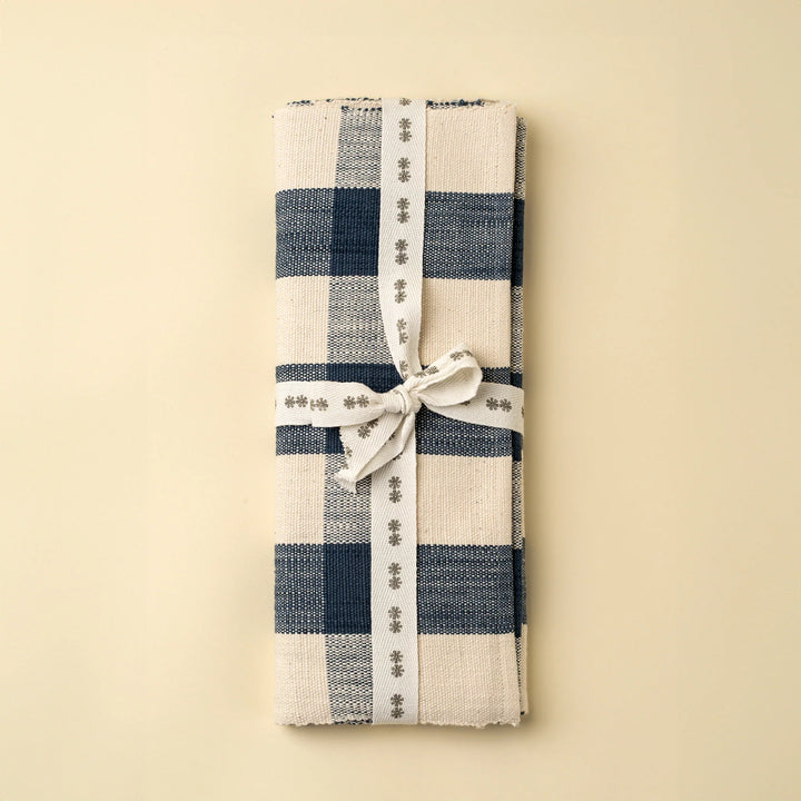 INDABA - GRACE GINGHAM TABLE RUNNER 108"L