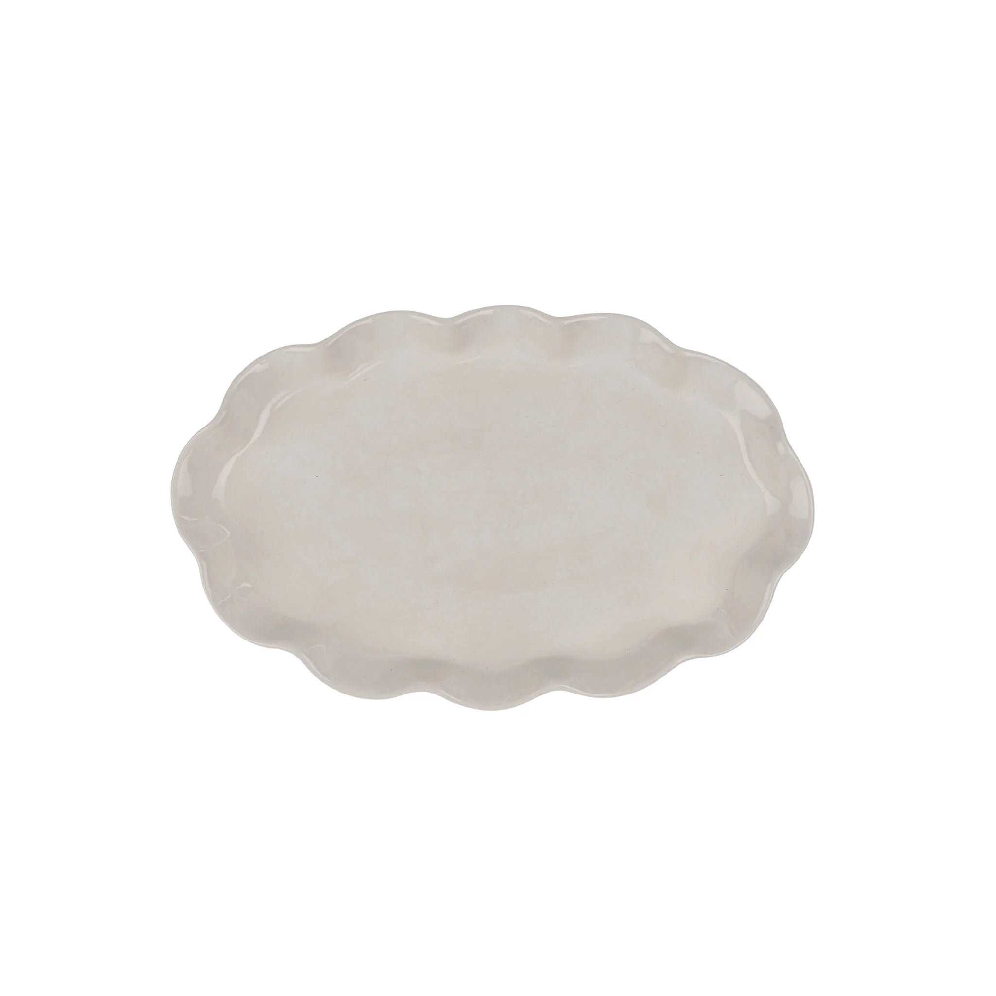 INDABA - CALYPSO SCALLOPED PLATTER