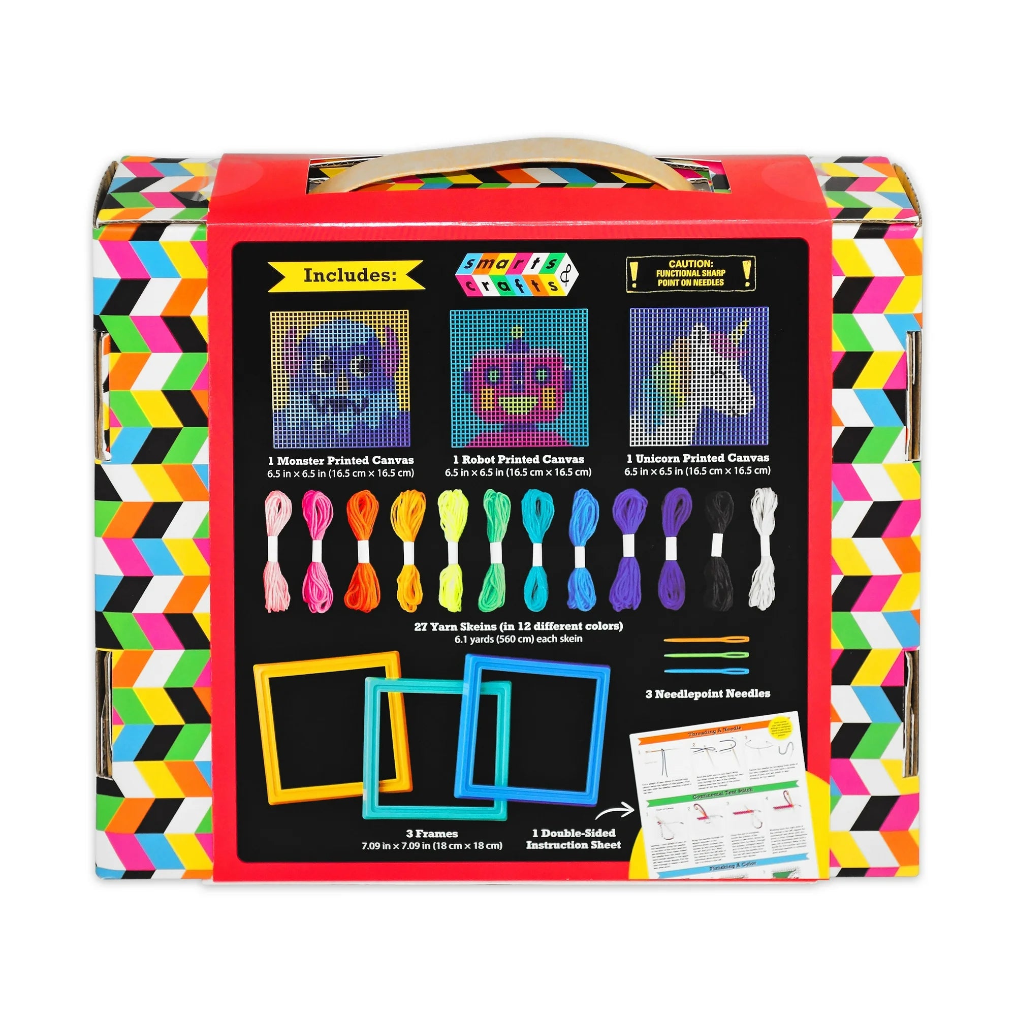 SMARTS & CRAFTS - FANTASTIC FREINDS NEEDLEPOINT KIT