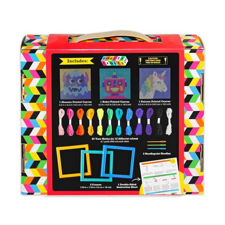 SMARTS & CRAFTS - FANTASTIC FREINDS NEEDLEPOINT KIT