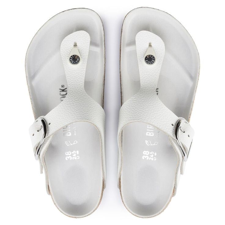 BIRKENSTOCK- GIZEH BIG BUCKLE LEATHER SANDAL