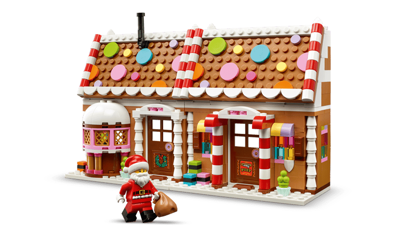 LEGO - 40809 - SEASONAL - FESTIVE GINGERBREAD HOUSE  - 498PCS - F26
