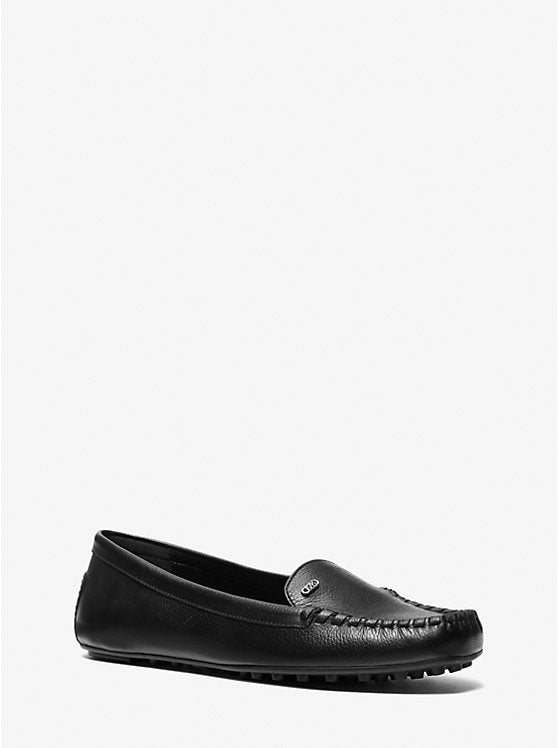 MICHAEL KORS- WOMEN'S EVE LEATHER MOCCASIN