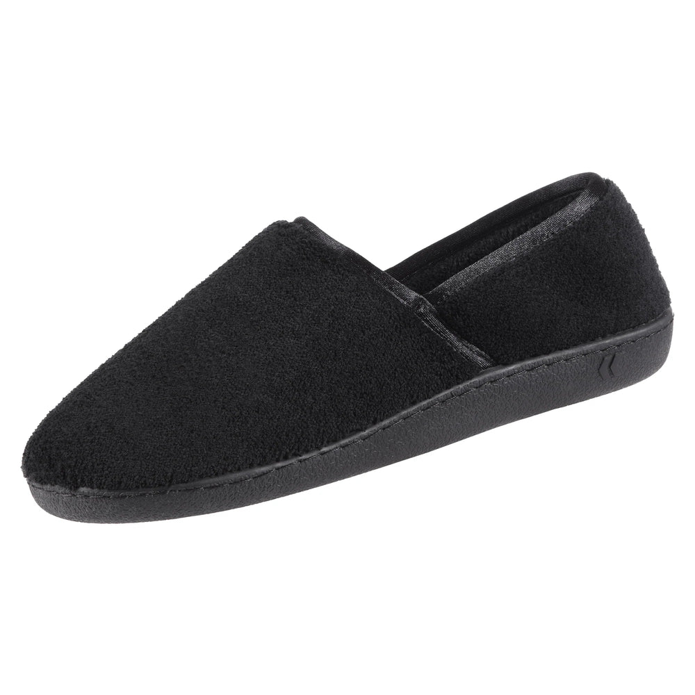 ISOTONER - WOMENS Microterry ContourStep® Espadrille Slippers