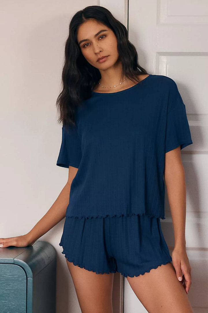 EBERJEY - WOMEN'S POINTELLE S/S TEE