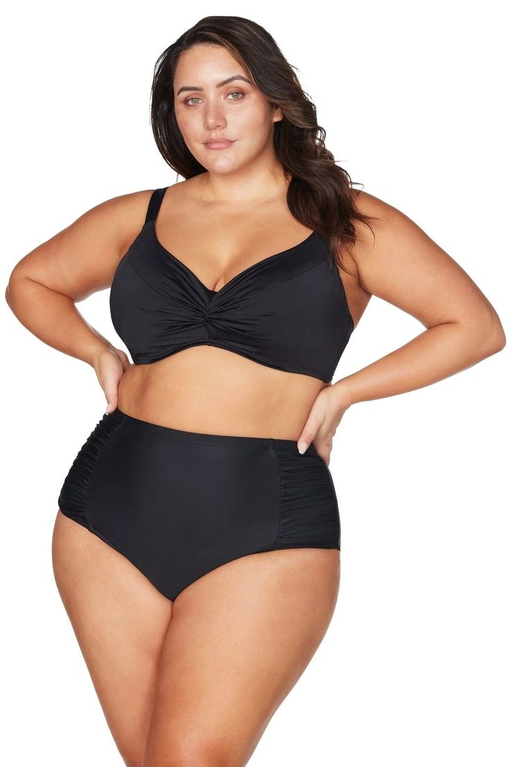 ARTESANDS- LADIES HUES BOTTICELLI HIGH WAISTED SWIM BOTTOM 