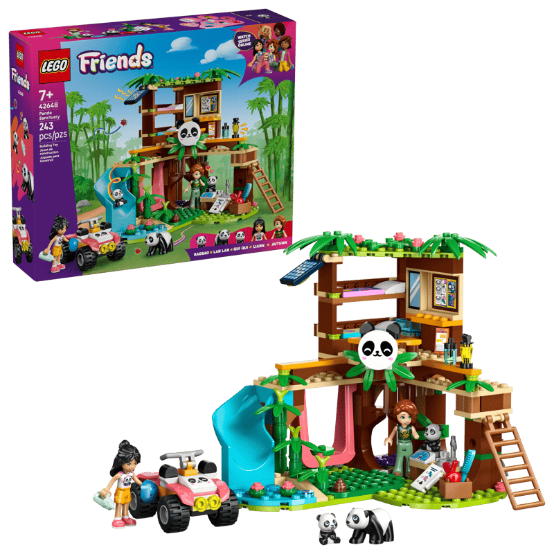 LEGO - 42648 - FRIENDS - PANDA SANCTUARY ANIMAL CARE - 243PCS - F25