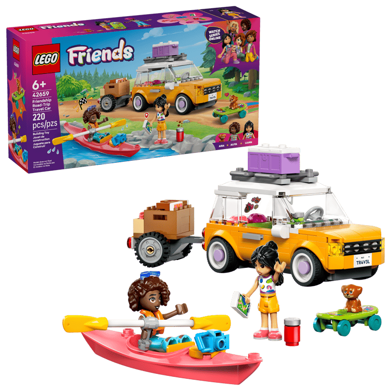 LEGO - FRIENDS ROAD TRIP TRAVEL CAR 220PCS