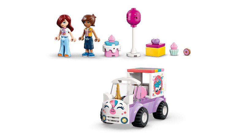 LEGO - 42675 - FRIENDS - UNICORN CAKE DELIVERY CAR
- 67PCS - S26