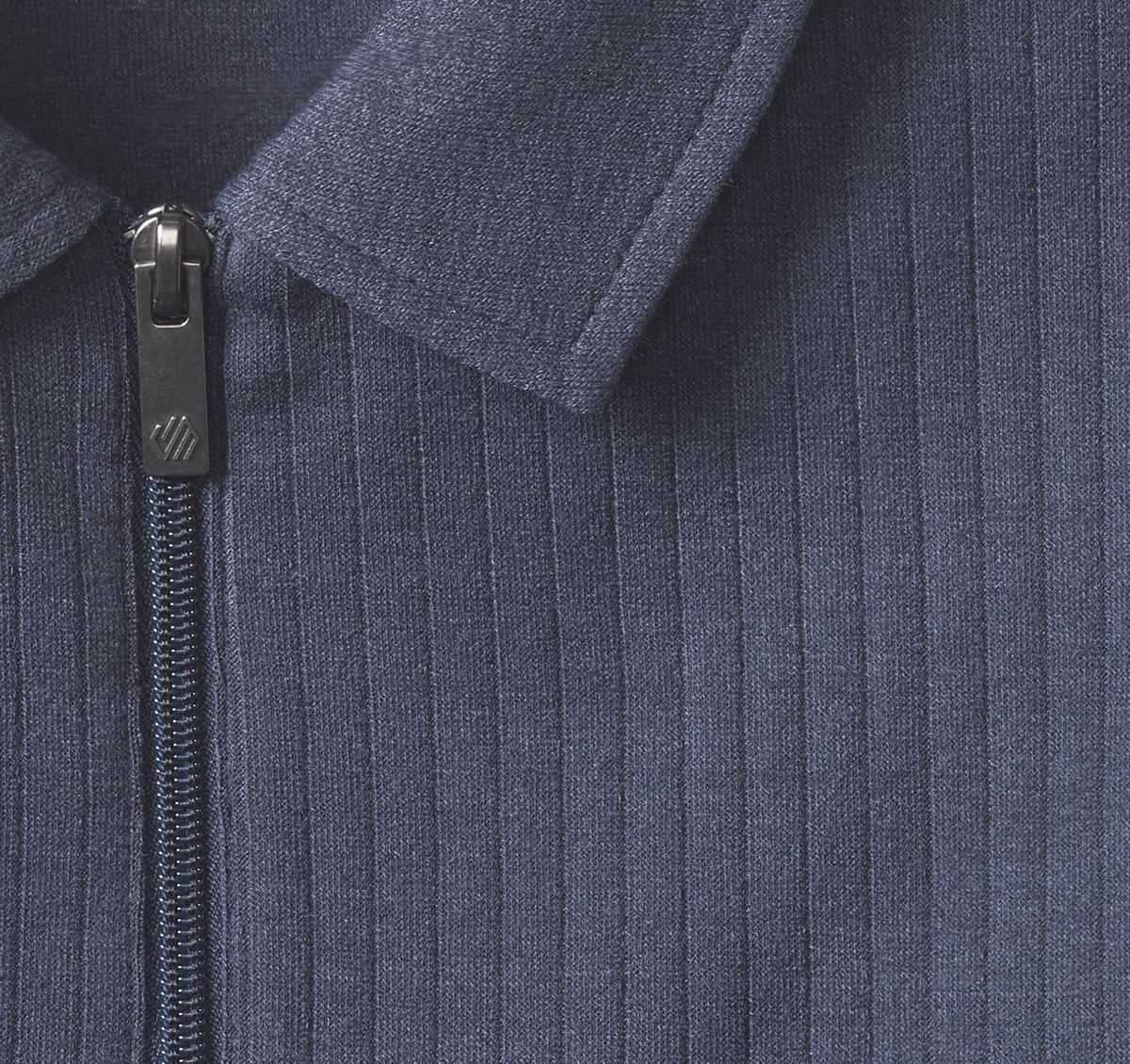 JOHNSTON & MURPHY - FINN RIBBED ZIP POLO
