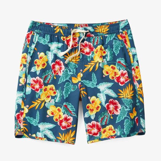 FAIR HARBOR- KIDS ANCHOR SWIM SHORT