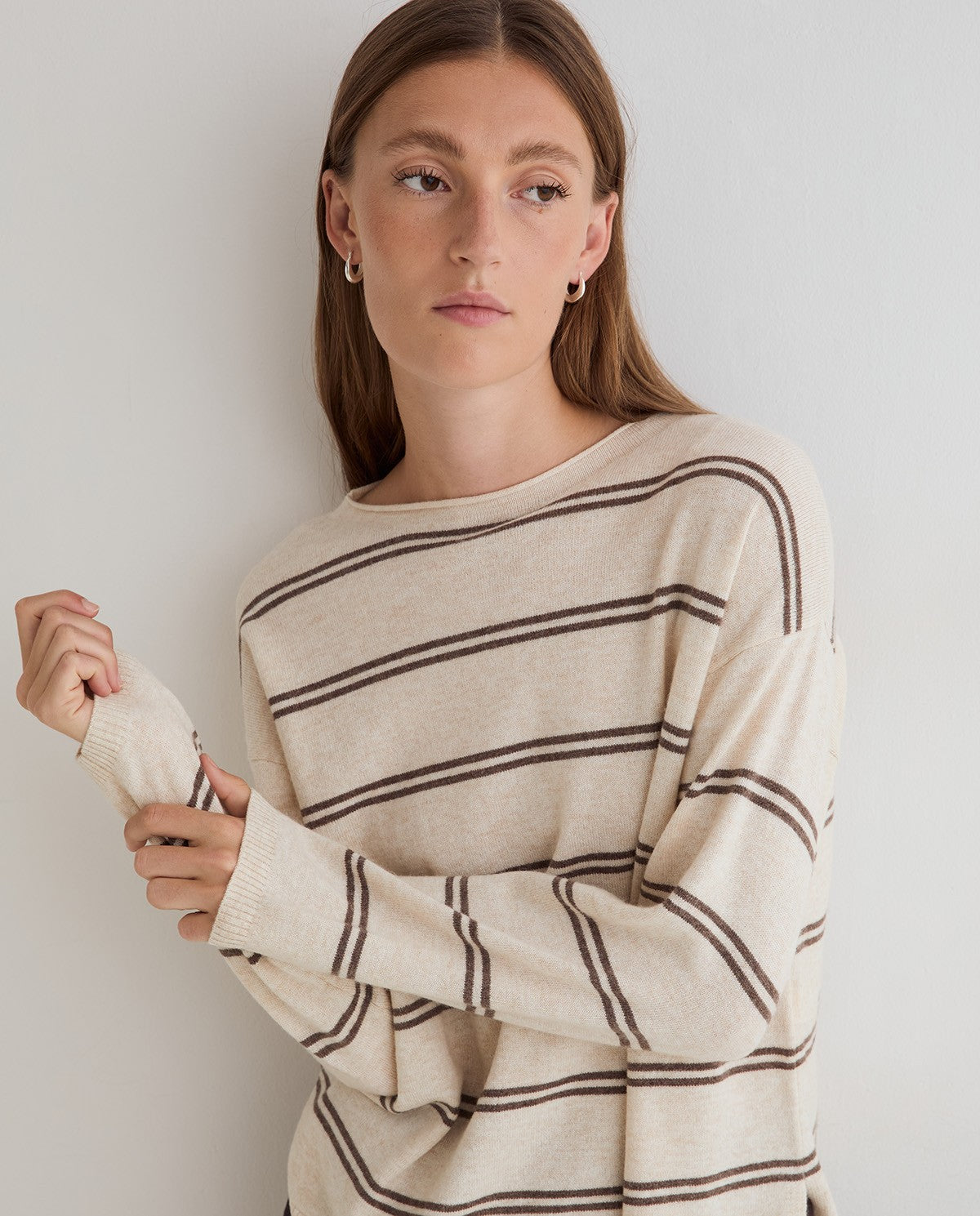 YERSE - WOMEN'S POLO-NECK SWEATER