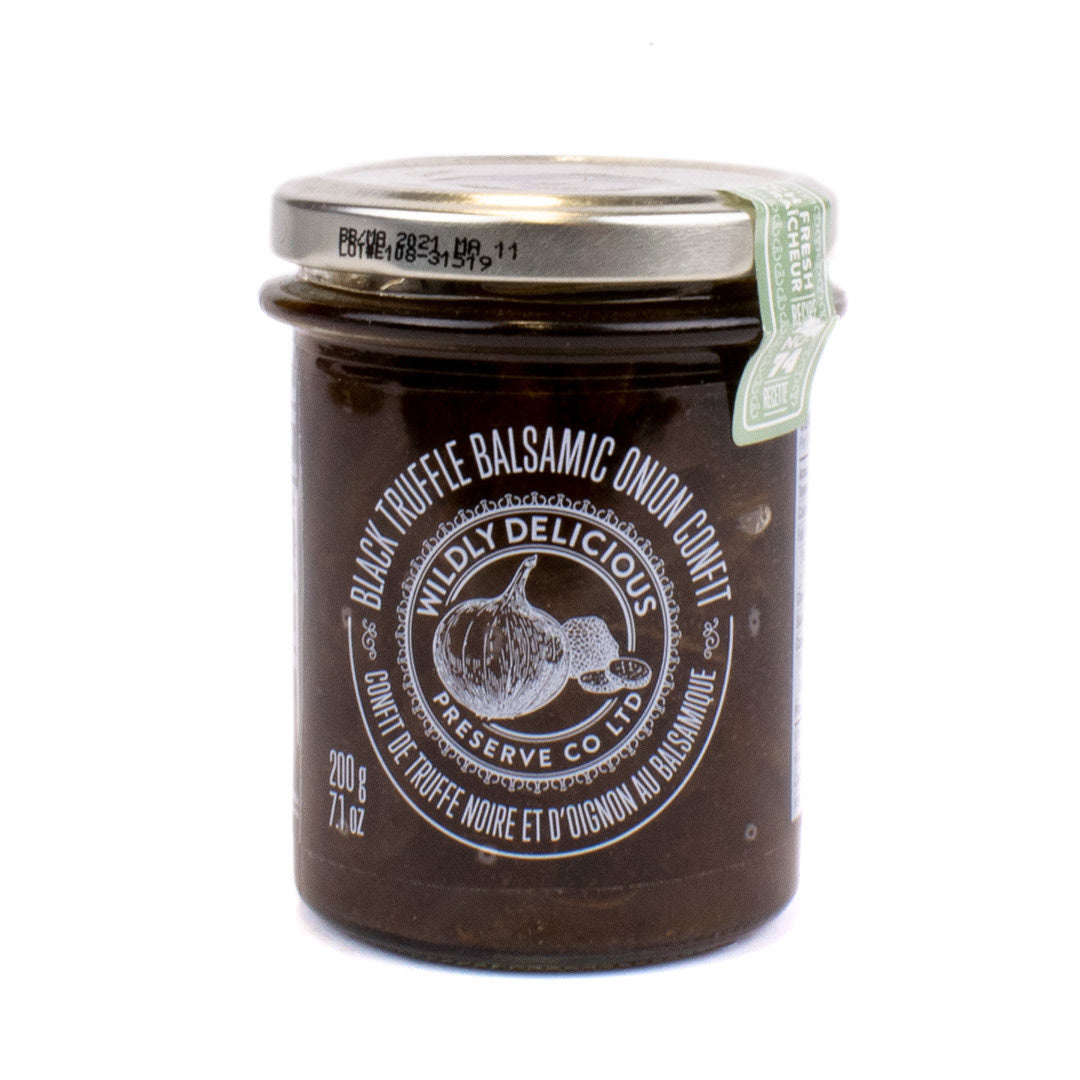 WILDLY DELICIOUS - BLACK TRUFFLE BALSAMIC ONION PRESERVE