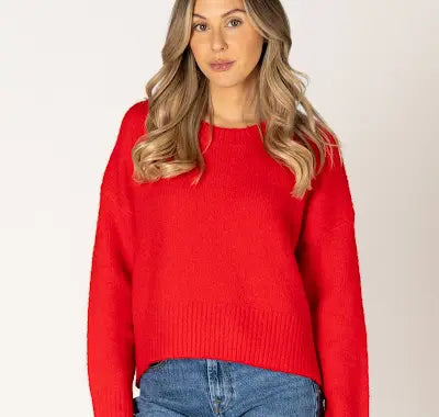 LYLA & LUXE - TIMMY MUST HAVE CREW SWEATER