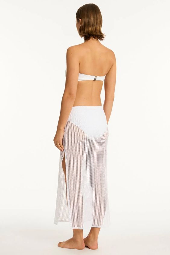 SEA LEVEL- WOMEN'S SURF MESH SKIRT COVER UP