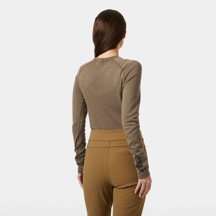 HELLY HANSEN- Women’s LIFA® Merino Midweight Graphic Long-Sleeve Crew Base Layer