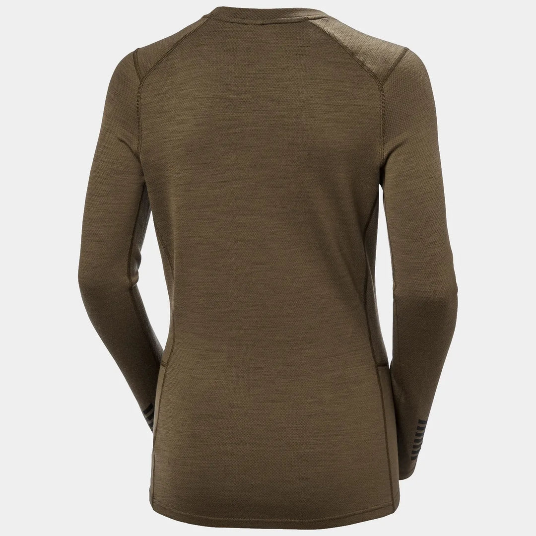 HELLY HANSEN- Women’s LIFA® Merino Midweight Graphic Long-Sleeve Crew Base Layer