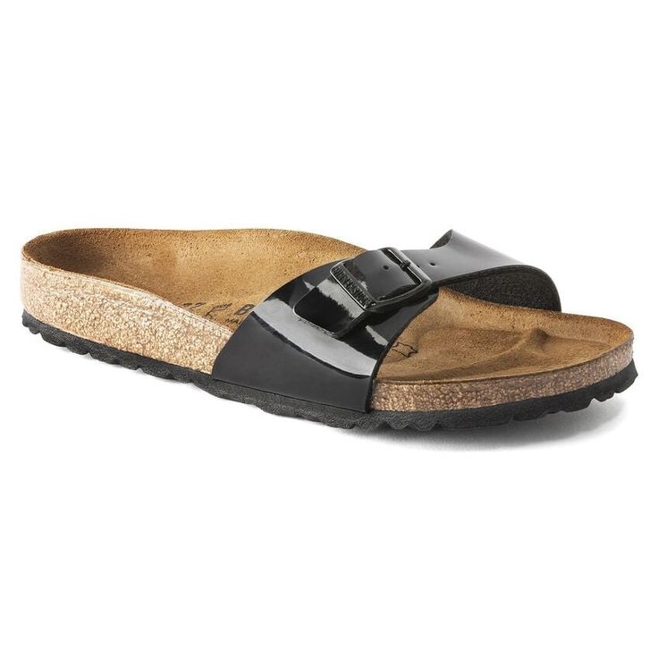 BIRKENSTOCK- MADRID BIRKO-FLOR PATENT SANDAL