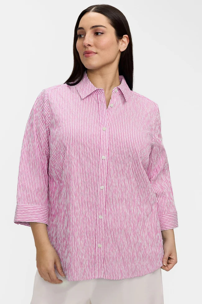 FOXFROFT - WOMEN'S HAMPTON 3/4 SLEEVE SHIRT