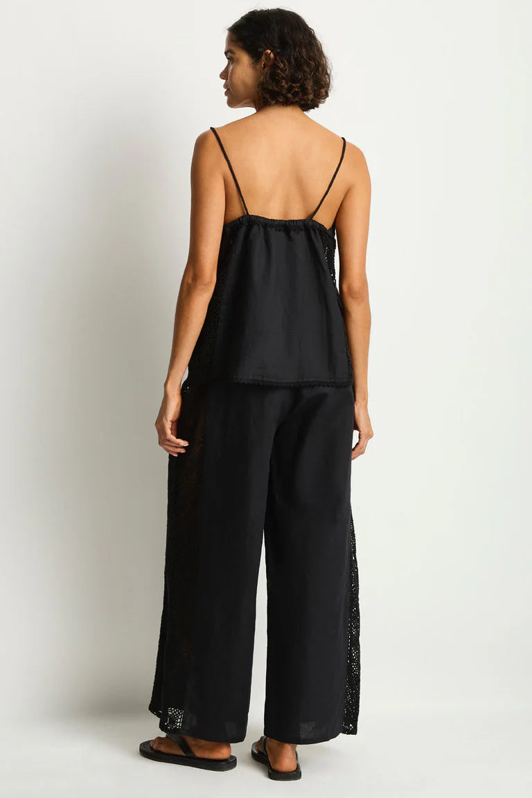 SEA LEVEL - SHORE LINEN PANELLED SHIFT
CAMI TOP
