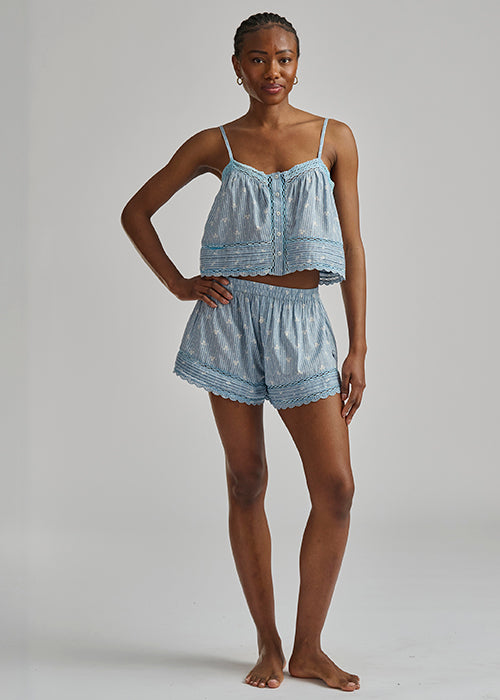 RALPH LAUREN -  2PC CAMI AND SHORT SET 4P0113R3