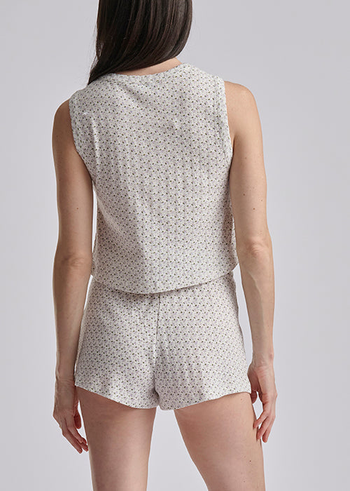 RALPH LAUREN -  TANK/GATHERED WAIST BOXER 4P0232R3