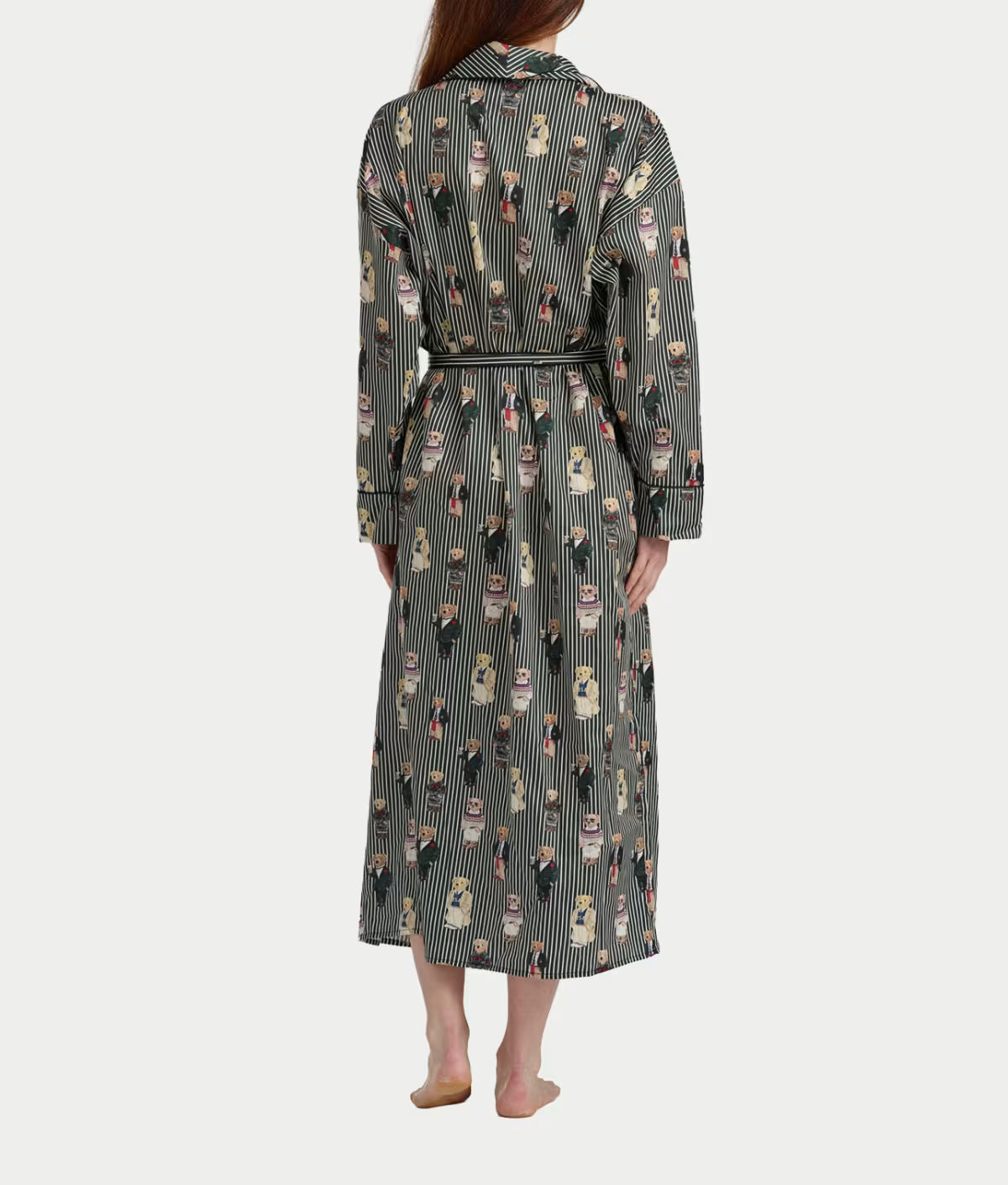 RALPH LAUREN - HERITAGE ROBE ALL OVER BEAR